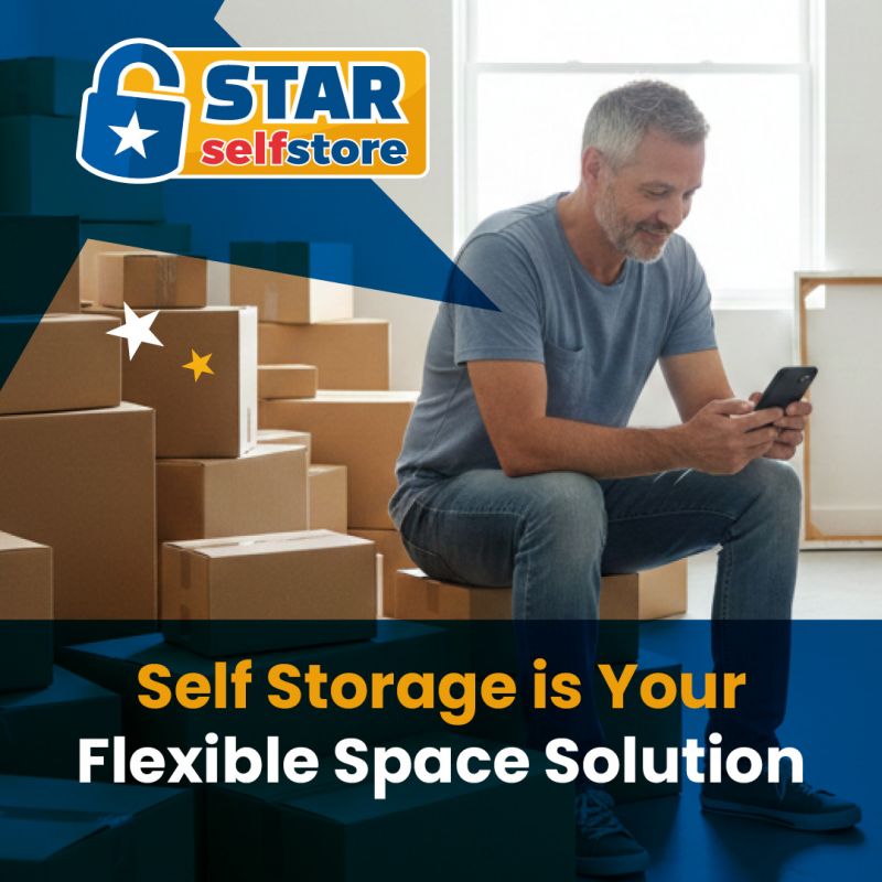 Self Storage Is Your Flexible Space Solution