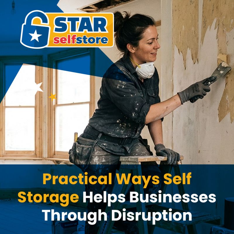 Practical Ways Self Storage Helps Businesses Through Disruption