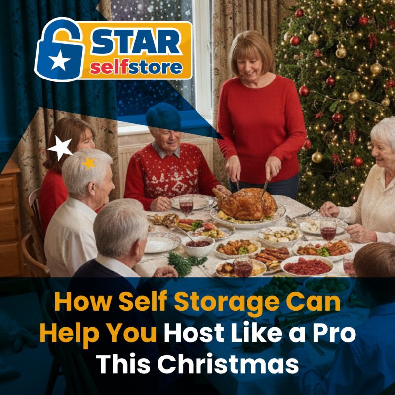 How Self Storage Can Help You Host Like A Pro This Christmas